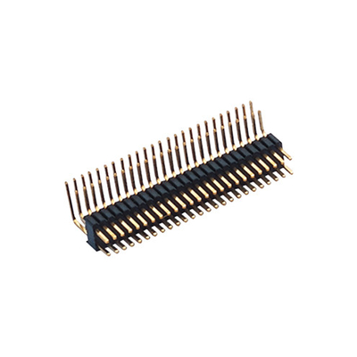 90 Degree Bend 2.0mm Pitch Single Row Pin Header For PCB Board
