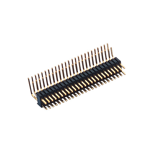 90 Degree Bend 2.0mm Pitch Single Row Pin Header For PCB Board