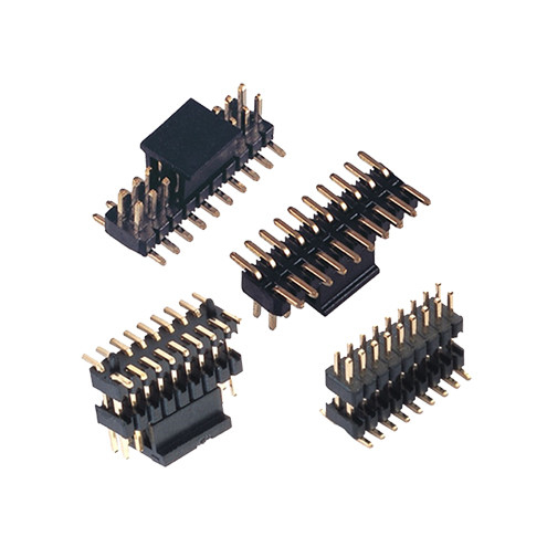 U Type Connector SMT Male Female Header Pins 1.27mm Dual Row
