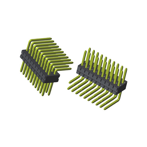 2.54 mm pin header dual row right angle customized waterproof shenzhen factory pin header
